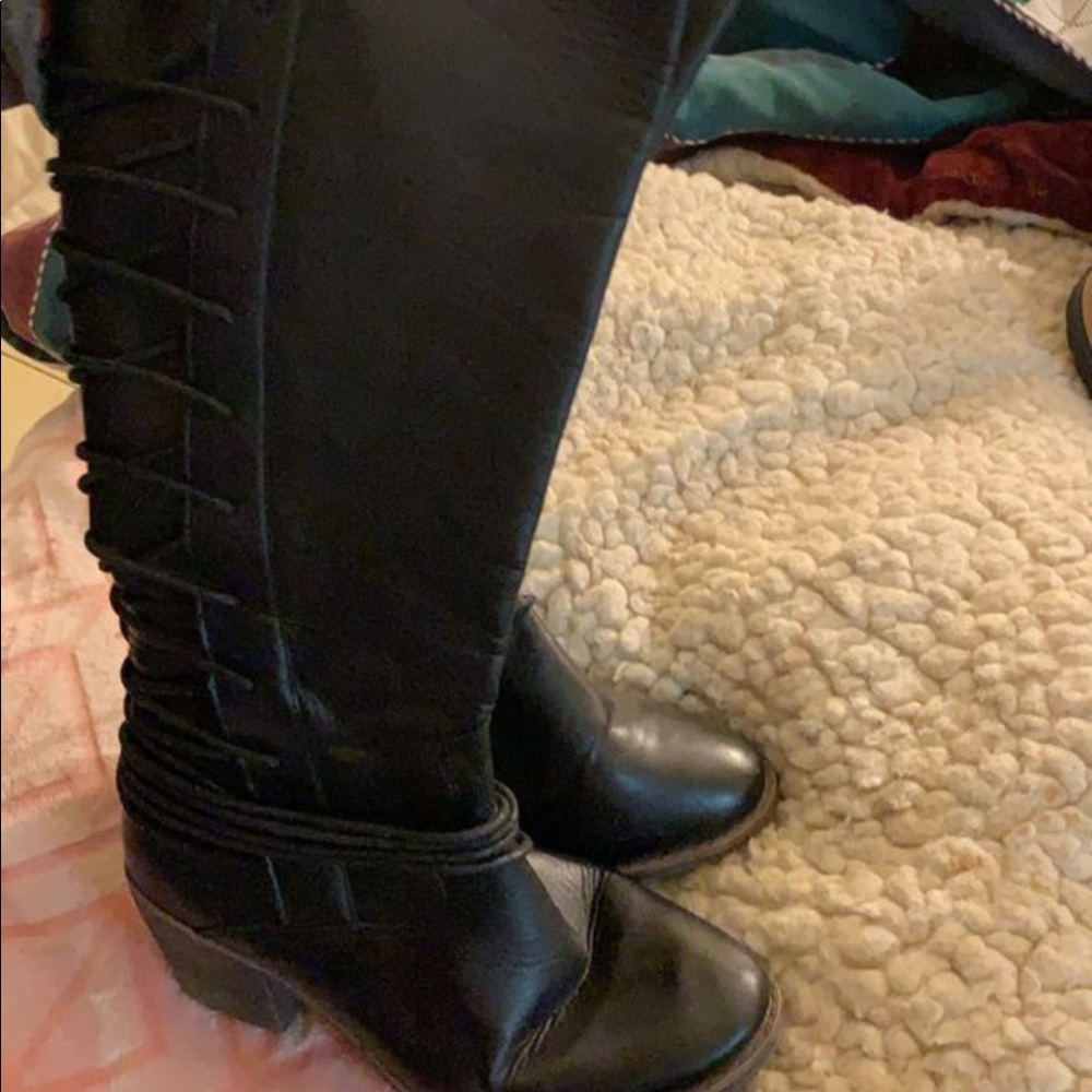 Knee high boots